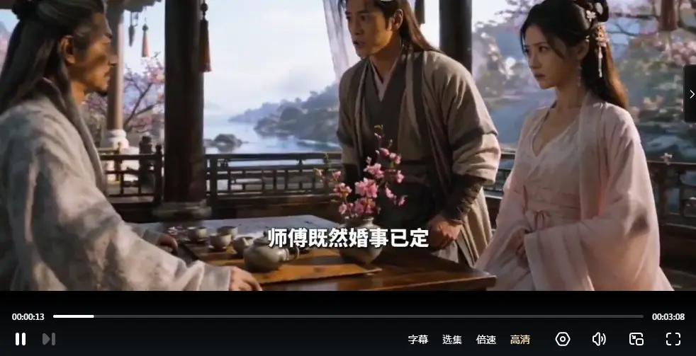 《重生之我救郭靖》黄果AI短剧资源下载 - 郭靖私会黄蓉被黄药师抓包 杨过黄蓉剧情 - HD未删减版百度夸克网盘分享